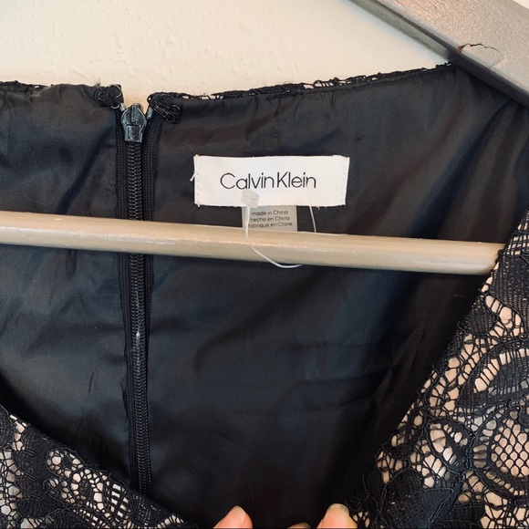 Calvin Klein Lace Top Black Women’s Sleeveless Jumpsuit/Sz:12/NWT - Picture 5 of 5